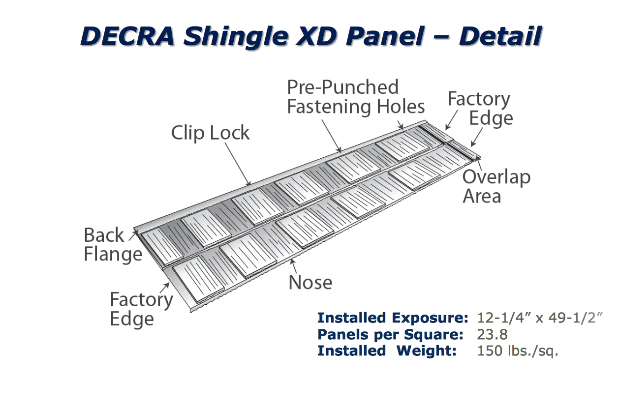 Decra Shingle XD by DECRA®