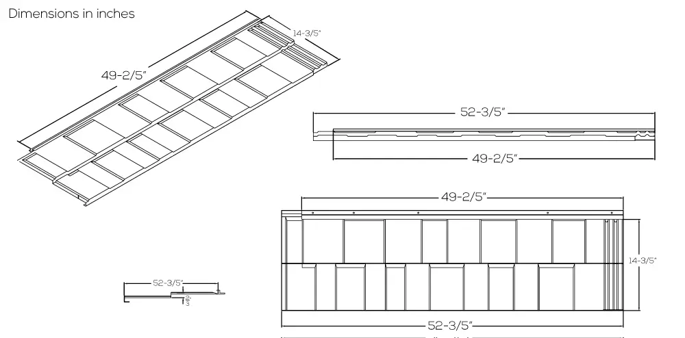 Terrabella Shingle® Znap By Alucom